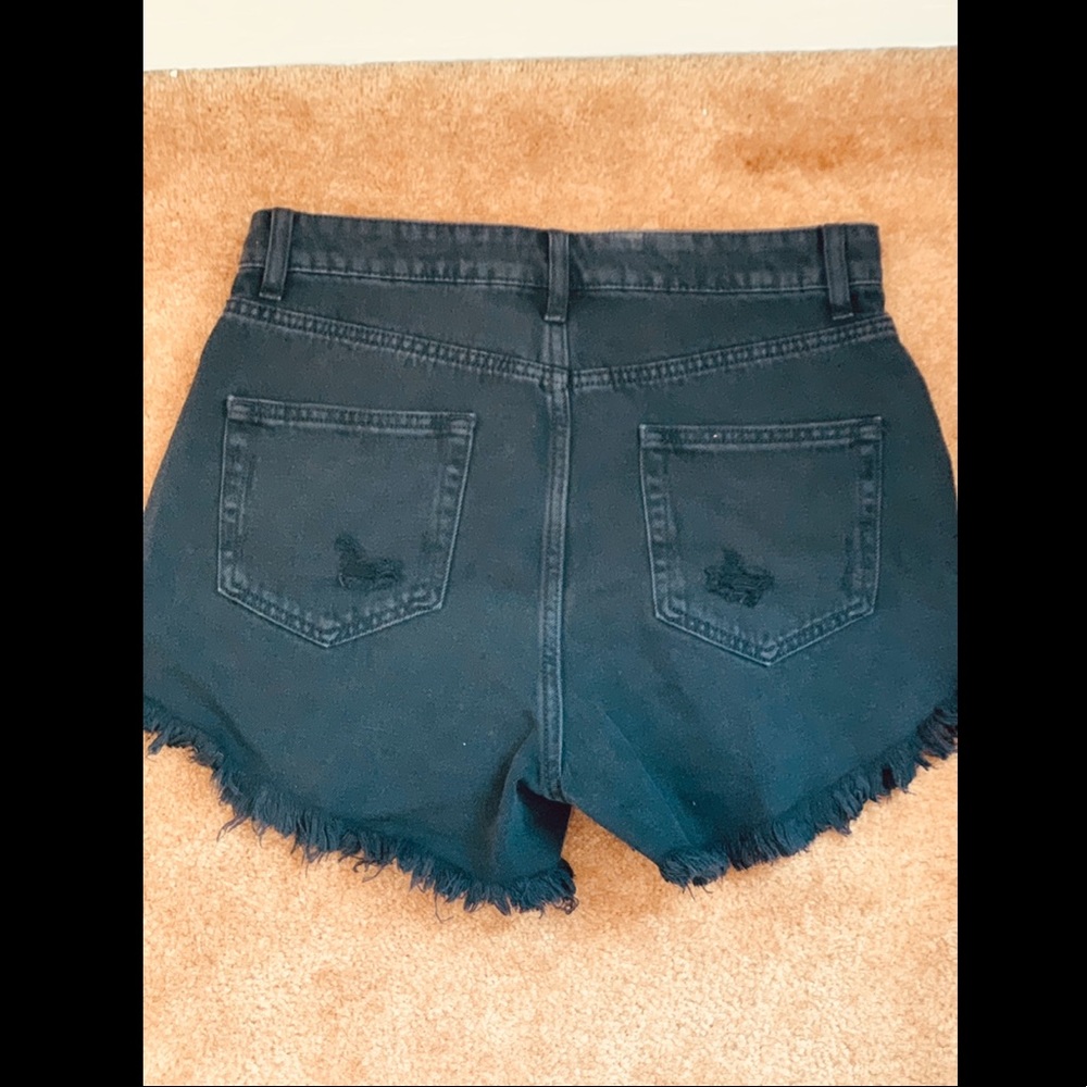 High Rise Mom Shorts - Picture 3 of 6